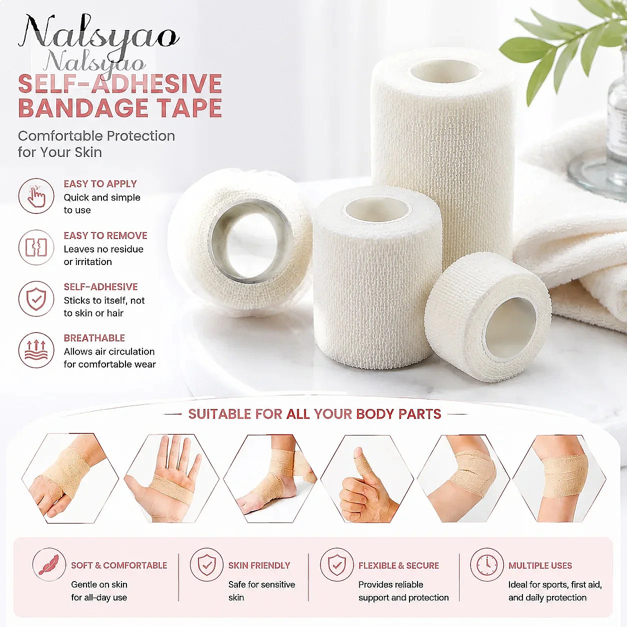 5 Adet 2,5/5/7,5/10 cm Kendind - Wrist Wrap Support incelemesi ve fiyatı